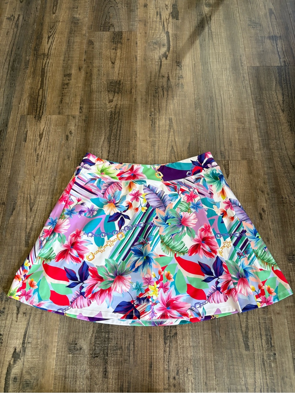 Boston Proper Floral Skort